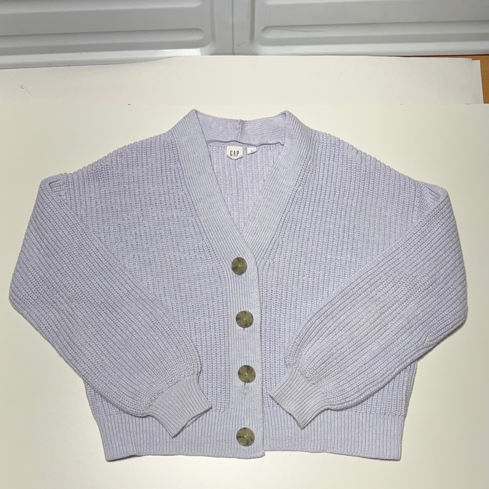 GAP Women’s Lavender Cardigan Sweater